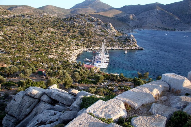 The Aegean Yacht Rally © Maggie Joyce - Mariner Boating Holidays http://www.marinerboating.com.au